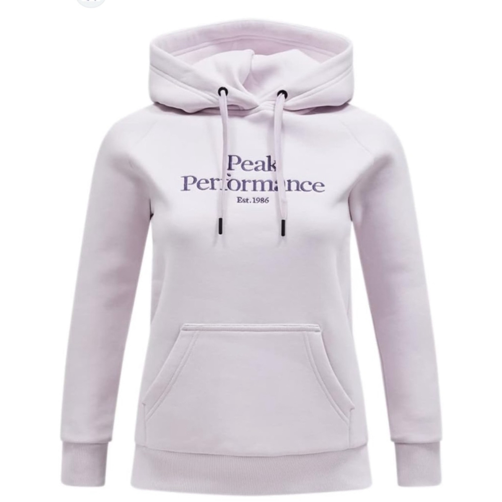 Women's Peak Performance Hoodie M Light Purple